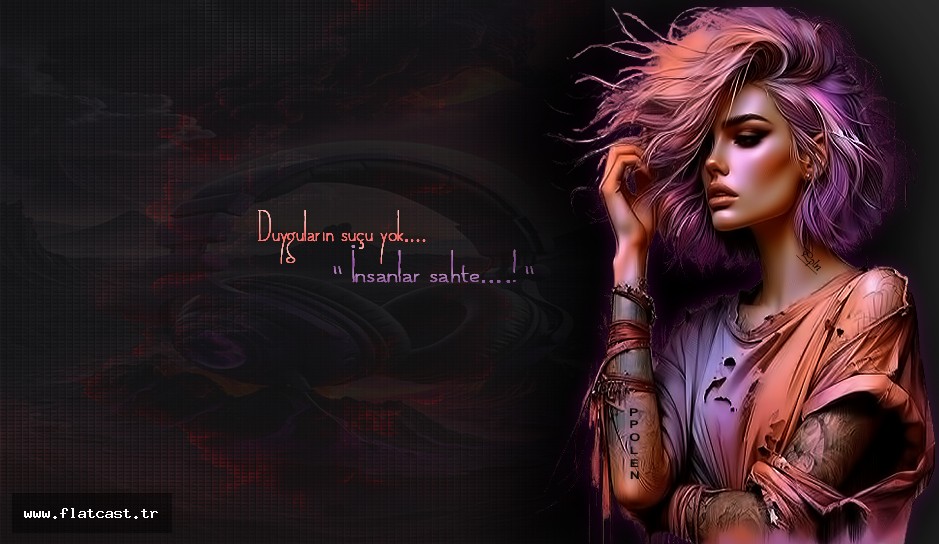 Duyquların suçu yok.........İnsanlar sahte