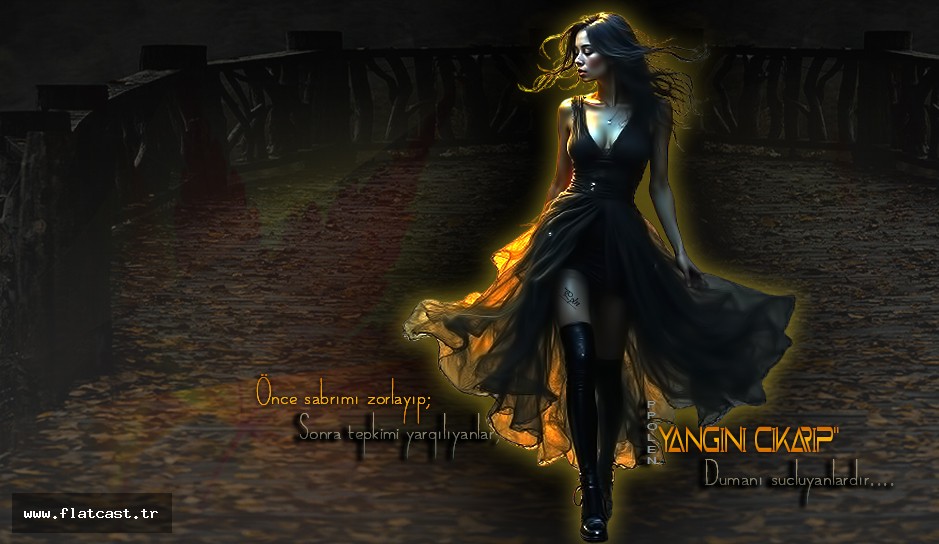 Önce sabrımı zorlayıp.........