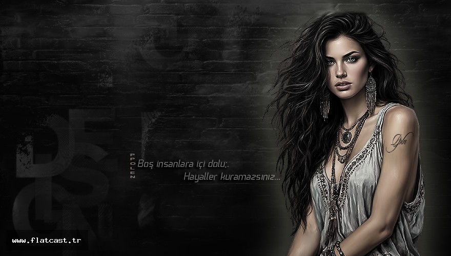 Boş insanlarla.........