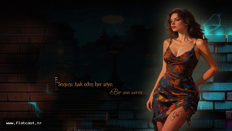 "Sonunu hak eden her şeye;         Bir son verin....,